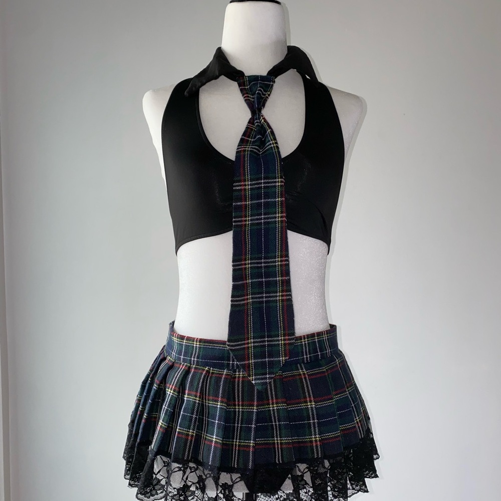 3 Piece Prep School Dropout Costume Set